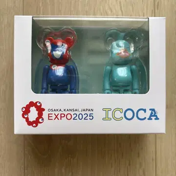 미야쿠미야쿠 베어브릭 ICOCA 2개 세트 EXPO 2025