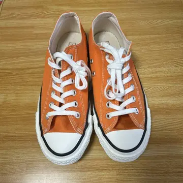 일본제 CONVERSE ALL STAR 오렌지 스니커즈