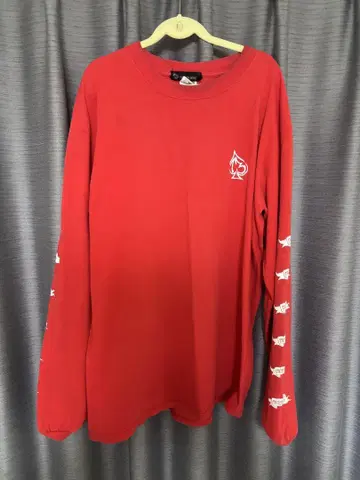 THIRTEEN DESIGNS 롱 T 셔츠 빨간색