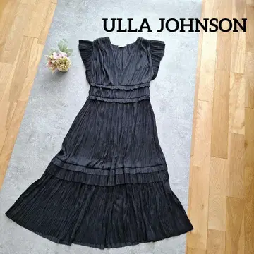 새상품급 ULLA JOHNSON 우라 존슨 원피스 블랙