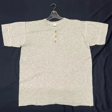 90s USA제 HealthKnit 헨리넥 티셔츠 헬스니트