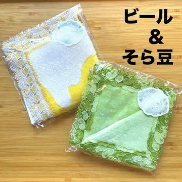 콘자카 레이스 타월 손수건 우선 맥주 푸하~ 소라콩