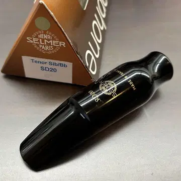 SELMER 테너 색소폰 마우스피스 SD20 중고품