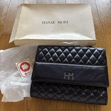 HANAE MORI 블랙 숄더백 박스 포함