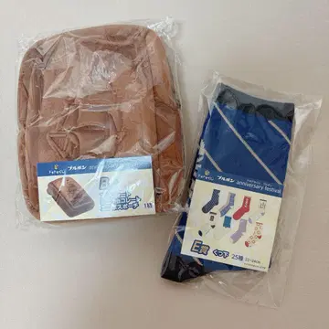 제일복권  부르봉  B상  알포트 엠보싱 파우치  E상  양말