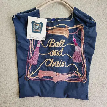 Ball and Chain 에코백 네이비 사이즈 M