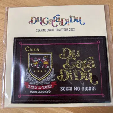 SEKAI NO OWARI 다리미 씰 와펜