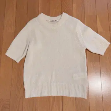 AURALEE 오라리 Summer Cashmere Knit Tee 0