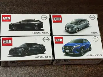 (미사용) 토미카 닛산 특주 GT-R 아리아 킥스 노트 4종 묶음 판매
