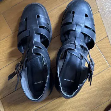 JEANASIS 지나시스 샌들 M 블랙