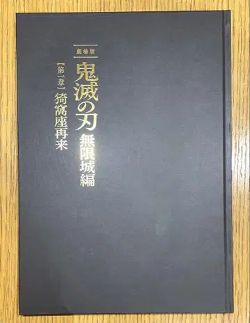 극장판 귀멸의 칼날 무한성편 아카자 재림 팜플렛 최초 한정판