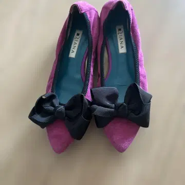 DIANA 다이애나 로우 힐 리본 포함