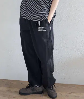 ANME 접촉 냉감 나일론 팬츠 M 블랙 유니섹스
