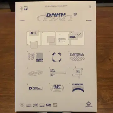 DUSTCELL LIVE 2023 DAWN 블루레이 디스크