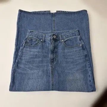 MFM 데님 내로우 스커트