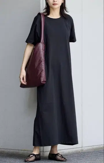 JOURNAL STANDARD 돌먼 원피스 블랙