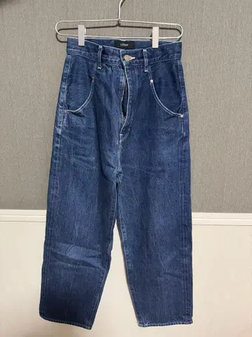 LOEFF 다크 블루 스트레이트 데님