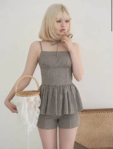 앤드메리 깅엄 체크 세트