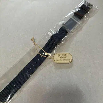 KUOE 나일론 벨트 네이비