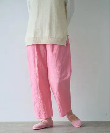 yuni washer petti 팬츠 핑크
