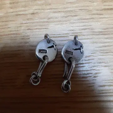 MOTO 목걸이 부품 실버