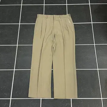 90s DUNLOP [투 턱 와이드 슬랙스 일본제]