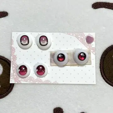 tinyfox 인형 데칼 눈 등 16mm