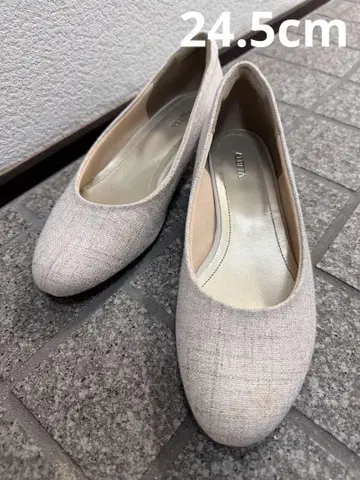 ALETTA 베이지 펌프스 24.5cm