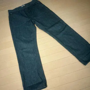 유니클로 U 와이드 데님