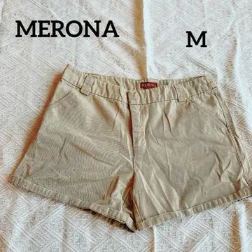 MERONA [M] 베이지 숏 팬츠 하프 팬츠
