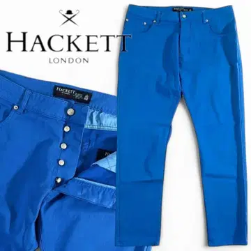 Hacket 런던 정가 23,000엔 코튼 스트레치 슬랙스 팬츠 40R