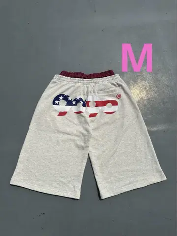 90 로고 아메리칸 스웨트 쇼츠 M
