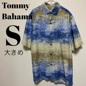 Tommy Bahama 타미힐피거 실크 100% 셔츠 S