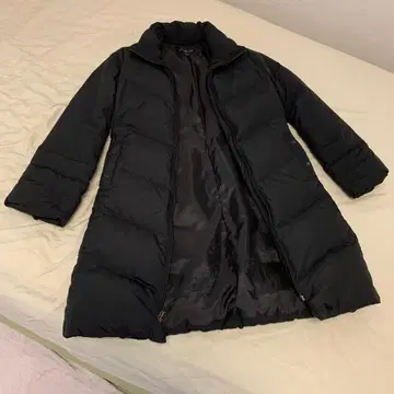 GAP 블랙 다운 자켓 롱 기장 S 사이즈