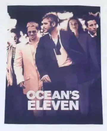 오션스 11 Ocean's Eleven 영화 티셔츠 조지 크루니