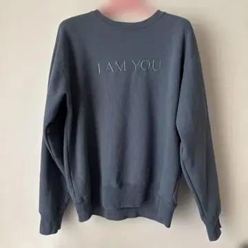 후지이 카제 I AM YOU 맨투맨 블루 S