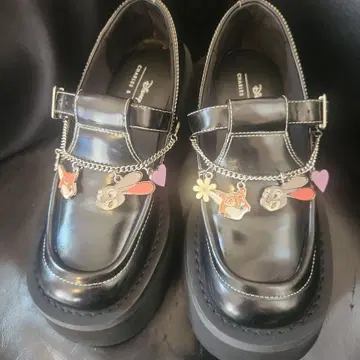 찰스앤키스 디즈니 주토피아 통굽 로퍼 새상품급 Size35