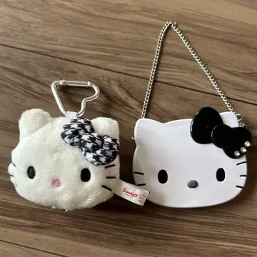모노톤 키티 거울 마스코트