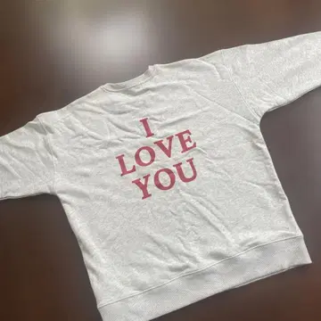 I LOVE YOU 트레이닝복 L  얇은 그레이