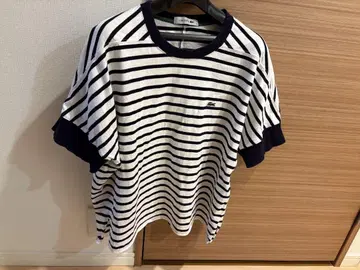 Lacoste 스트라이프 반팔 티셔츠
