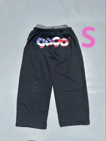 90 로고 미국 스타일 스웨트 팬츠 S