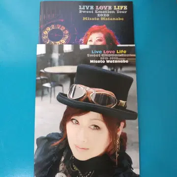 와타나베 미사리 팜플렛 2019 2020 LIVELOVELIFE 35주년