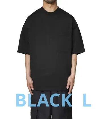 다이와 PIER39 TECH TEE POCKET CREW T L 블랙