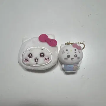 산리오 화이트 곰 스트랩 포함