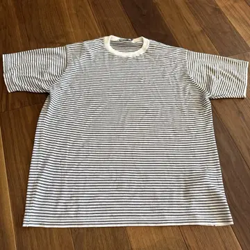 JOHN SMEDLEY 스트라이프 티셔츠 M