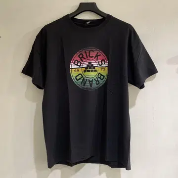 BRICKS brand 그래픽 티셔츠 L 사이즈 블랙