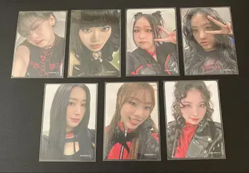 HANA 데뷔 직전 이벤트 트레이딩 카드 7장 세트 컴프