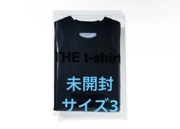 3 1장 미사용 새상품 사카이 팩 티셔츠 THE t-shirt 블랙
