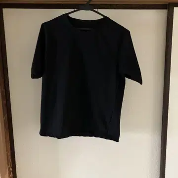 LOUNGEDRESS 반팔 티셔츠 블랙 F 사이즈