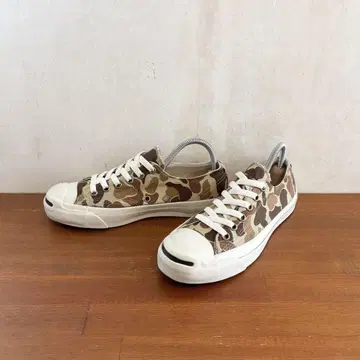 새상품급 컨버스 잭 파셀 23.0cm 덕 카모
